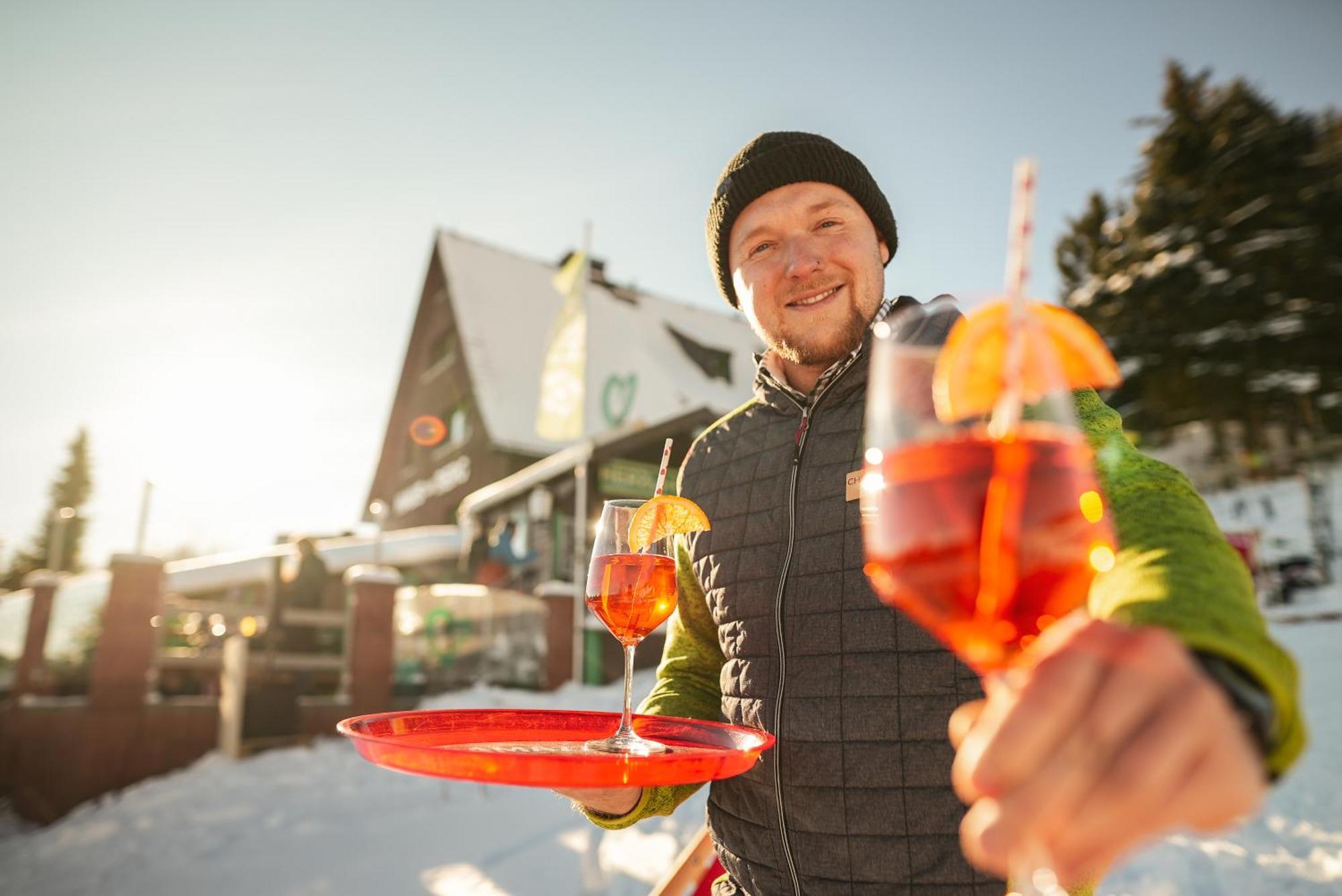 Haus Am Berg - Pension Direkt Am Skihang Oberwiesenthal Eksteriør bilde